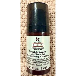 Kiehl's Powerful-Strength Line-Reducing Eye-Brightening Concentrate 15mL NEW